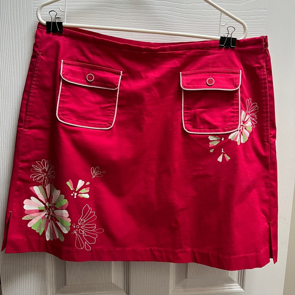Liz Golf hot pink skirts/skirt, size 14 great condition